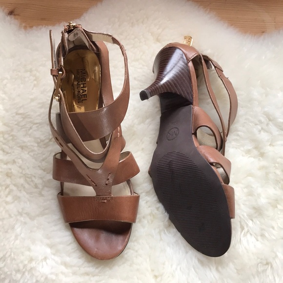 MK - leather strap heel - Picture 2 of 4